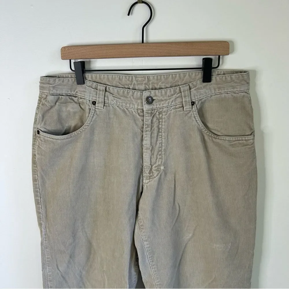 Patagonia Tan Corduroy Pants Straight Leg